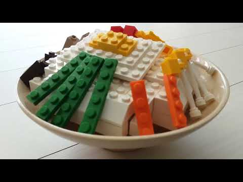 lego Bibimbap-stop motion dinner