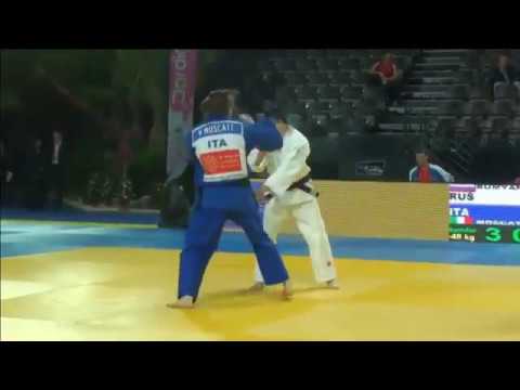 48 kg  1/4 *  RUMYANTSEVA (RUS) - MOSCATT (ITA) *  Judo 2014  European Championships (FRA) * 10