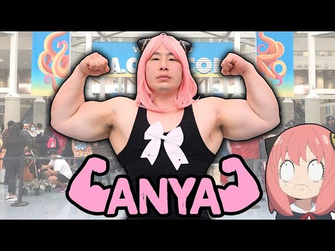 Buff Anya Attends L.A. Comic Con 2022 ft. Bane Armstrong