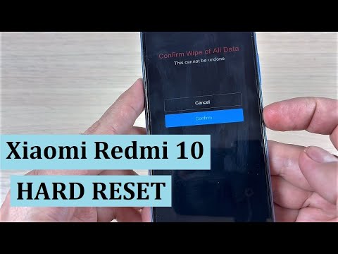 How to HARD RESET Xiaomi Redmi 10
