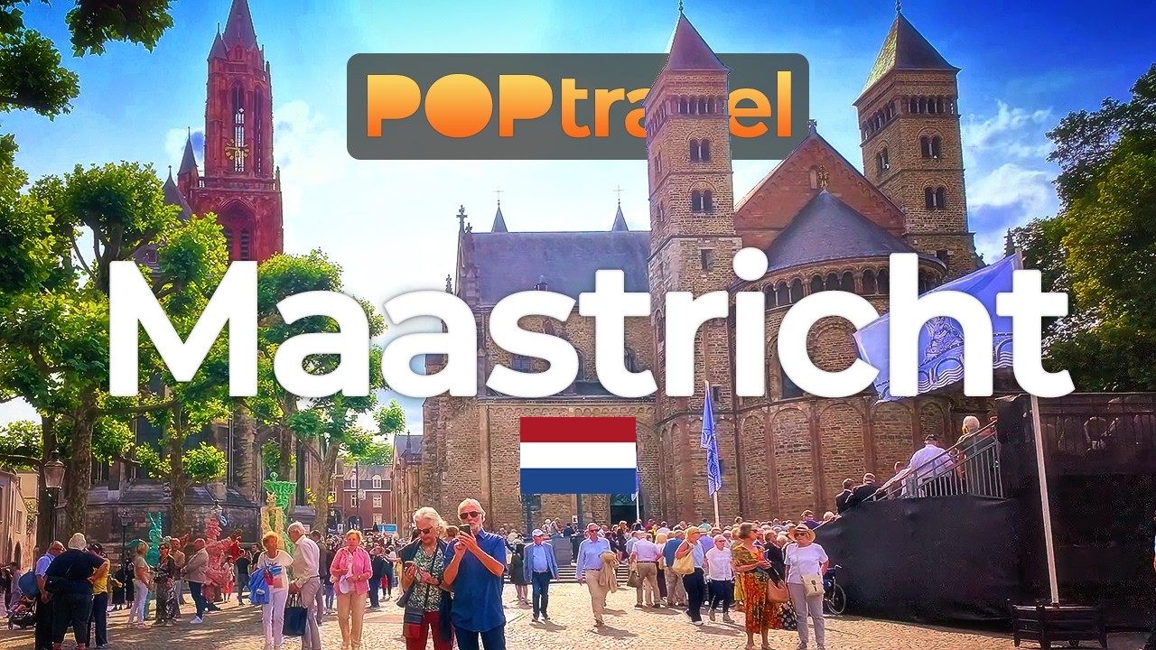 Immersive street-level walking tour through Maastricht Vrijthof, Netherlands, showcasing authentic urban landscapes, local architecture, and the vibrant atmosphere of the city's neighborhoods