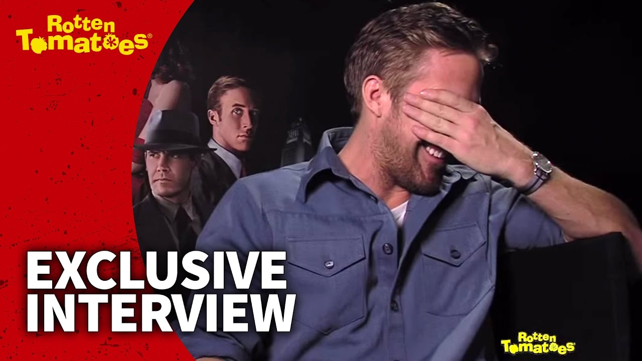 Ryan Gosling Gets Embarrassed by a Dish Towel | Rotten Tomatoes - YouTube