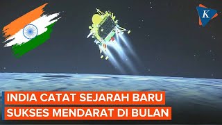 Download lagu Detik-detik Pesawat Ruang Angkasa India Mendarat di Bulan mp3