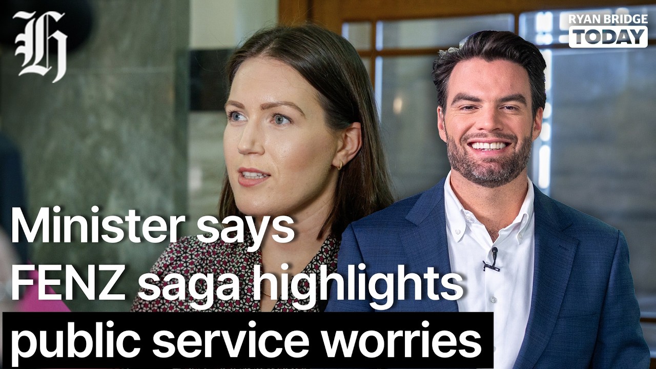 'Law unto themselves': Minister says FENZ saga highlights public service worries | Ryan Bridge TODAY