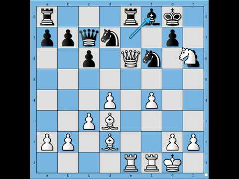 Snaga iznenadnog dvostrukog šaha 💫💫💫💫  CAPABLANCA vs COLL # 2607