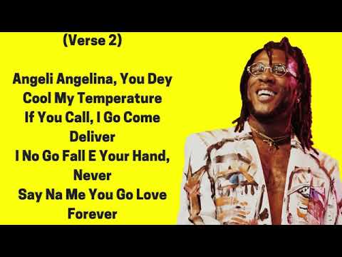 Burna Boy – On The Low Lyrics video
