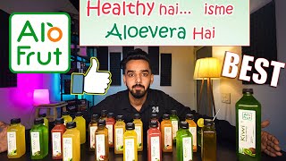 AloFrut Juice Review | Best Fruit Drink In India Review | A healthy fusion of taste