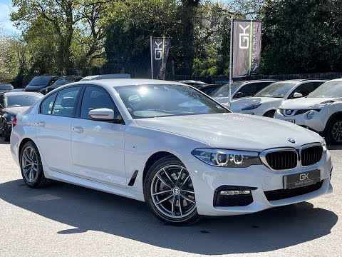 2017 / 67 BMW 520d XDrive M Sport in Alpine White for sale at George Kingsley