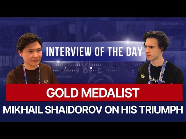 Gold Medalist Mikhail Shaidorov on His Triumph