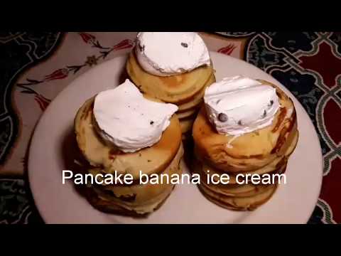 PANCAKE BANANA ICE CREAM ENAK
