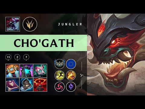 Cho'Gath Jungle vs Malphite - EUW Challenger Patch 25.24