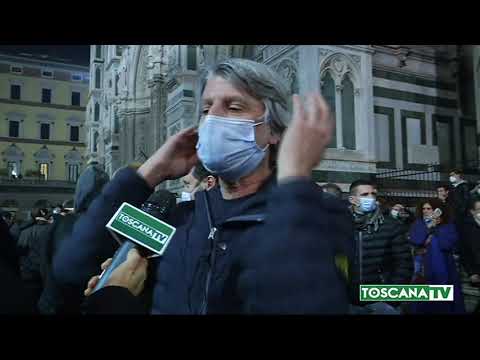 2020-10-31 FIRENZE - LA MANIFESTAZIONE NON AUTORIZZATA E LA GUERRIGLIA