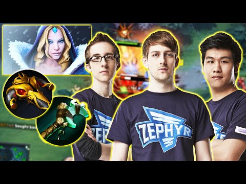 Crystal Maiden Support with Eosin Corey