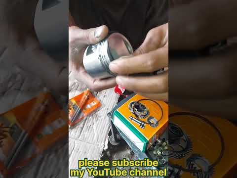 how to 125 ring Piston install#viral #125ring#piston#ish