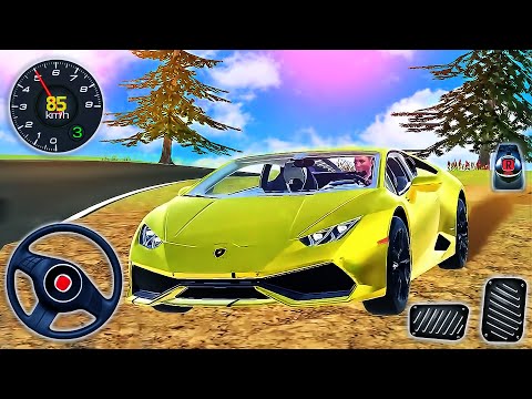 Lamborghini Aventador Drift Simulator - Sport Car Racing Simulator 2023 - Android GamePlay