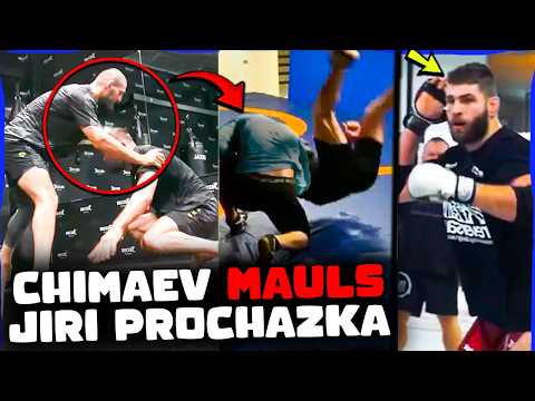 Khamzat Chimaev DESTROYS Jiri Prochazka in SHOCKING Sparring, CALLS OUT Alex Pereira at 205!