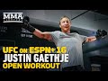 UFC Vancouver: Justin Gaethje Open Workout Highlights - MMA Fighting