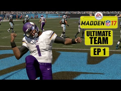 Madden NFL 17: Ultimate Team with Team SGU - EP1 (Creation, Picking Stars, And More)