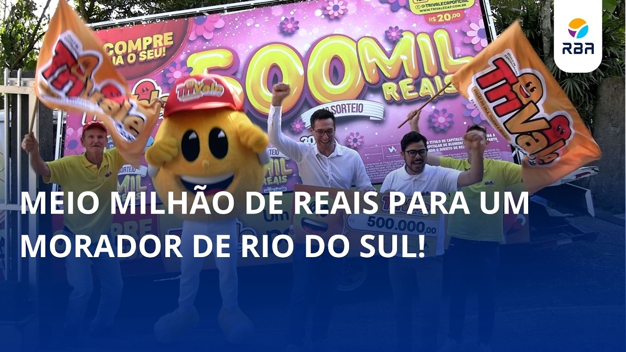 Uma ligação, uma surpresa e R$ 500 mil na Trivale!