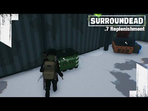 ★ ep 15 --Airfield abandoned high tier crate and bosses (loot!) -- SurrounDead .7 Replenishment