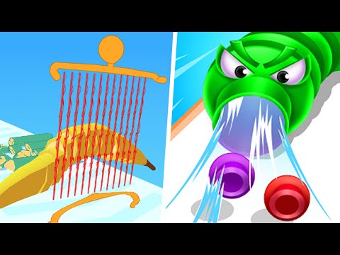 Laser Man Run 3D | Pop Tube Run - Gameplay Walkthrough Max Levels (Part 2)