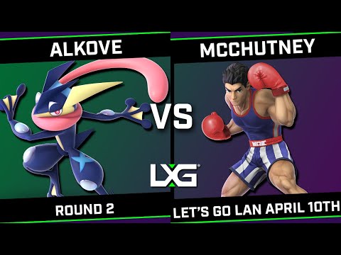 Alkove (Greninja) vs McChutney (Little Mac) - LXG Let's Go LAN April 10th
