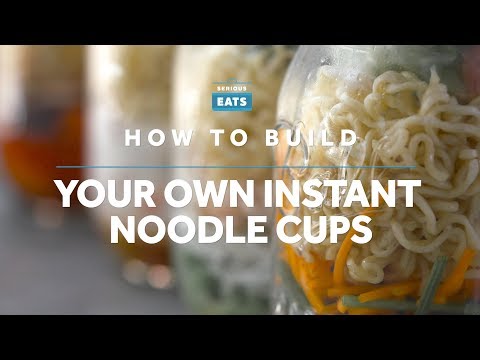How to Make DIY Instant Noodle Cups
