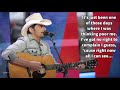 Brad Paisley-One of Those Lives-Lyrics