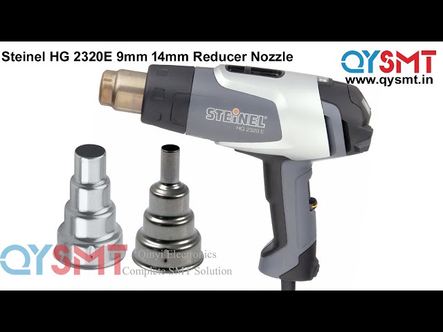 Steinel 9mm Reducer Nozzle - Pinpoint Accuracy Stainless Steel Heat Gun Accessory For Desoldering And Plastic Welding