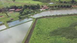 preview picture of video 'Pesqueiro Sol Nascente - Campos Novos Paulista - filmagem aerea com Drone'