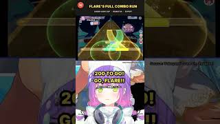 Her Teammates Couldn't Breathe While Flare Chased the Full Combo【Hololive】