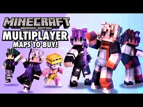 THE BEST MULTIPLAYER MAPS TO BUY FROM THE MINECRAFT MARKETPLACE - MINECRAFT PS4 BEDROCK