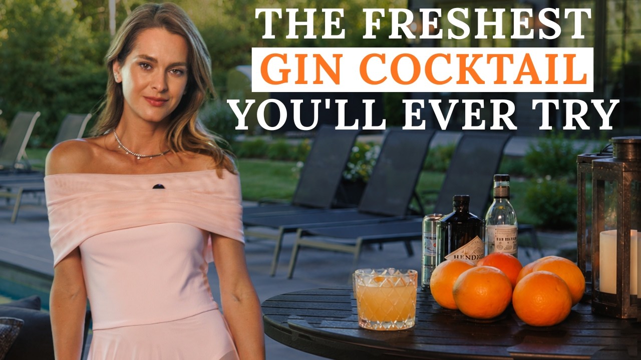 The best gin cocktail I've ever had was at a Michelin restaurant — now I make it at home