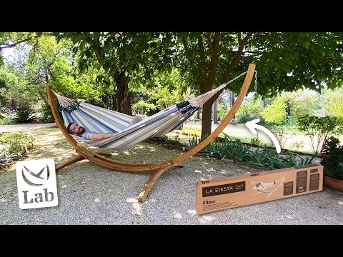 Détente au jardin avec le support pour hamac Nautico