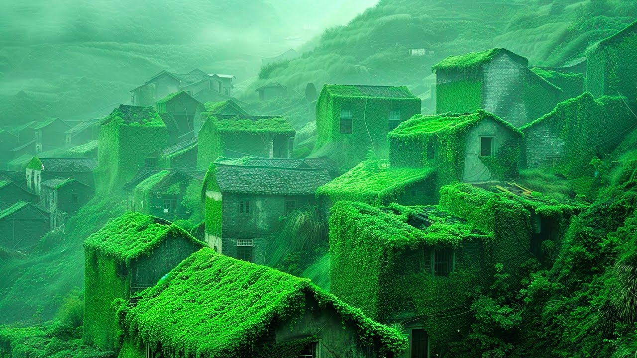 10 places that were TAKEN BY nature