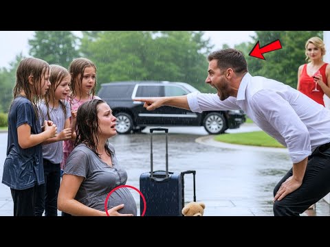 Unaware His Pregnant Wife Was Carrying the Son He Wanted, He Filed for Divorce and Kicked Out Their