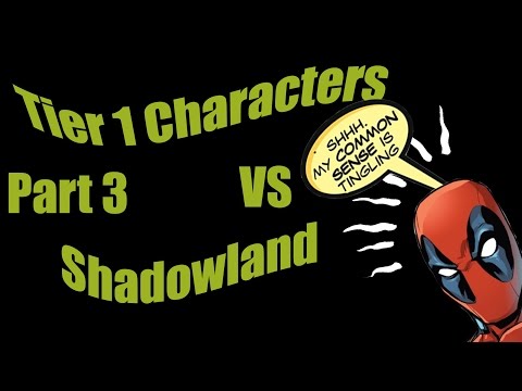Tier 1 Characters Vs Shadowland Part3 Floors 11-15 (Marvel Future Fight)