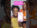 PRESS ON NAILS FOR GIRLS Diynails Athomenails Pressonnails Nailsforbeginners Shortsfunny