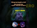 ZILONG LAUGH HELCURT ULTIMATE IS A TROLL MLBB Yunzhao Mobilelegends Mlbb