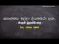 සෙනෙහස ඉල්ලා ලියතඹරා ළඟ මාලනී බුලත්ස�