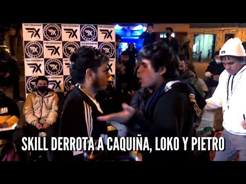 SKILL ELIMINA A CAQUIÑA, LOKO y PIETRO EN COLECTIVO XD ¿TONGO?