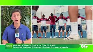 CRB pode chegar a 9 milhões de reais em premiação na Copa do Brasil