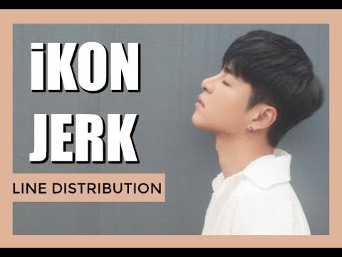 iKON - JERK LINE DISTRIBUTION (Color Coded)