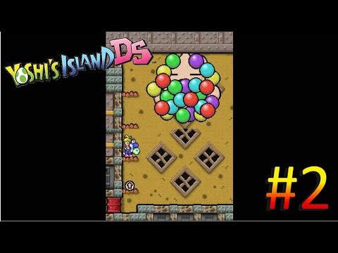 Yoshi's Island DS - Gilbert the Gooey Boss Fight