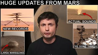 Important Mars Updates: Strange Sounds, Helicopter Records, Unusual Minerals And More!