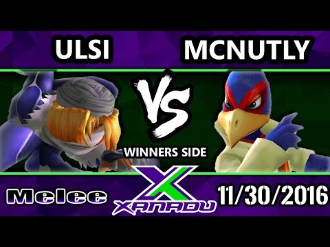 S@X 178 - Ulsi (Sheik) Vs. McNutly (Falco) - SSBM Tournament - Smash Melee