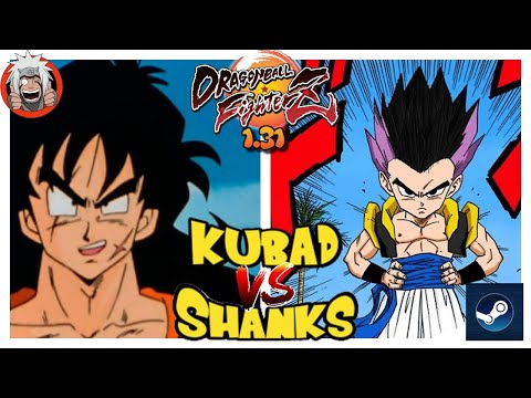 DBFZ Shanks vs Kubad (GokuBlack, Yamcha, Tien) vs (GogetaSSB, Zamasu, Gotenks) Ver 1.31