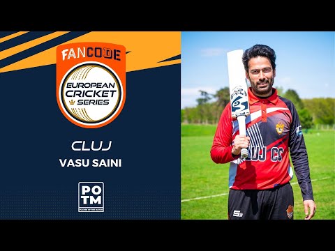 POTM: V. Saini  -  ACCB vs CLJ | Highlights | FanCode ECS Romania, 2022  Day 3 | ECS22.131