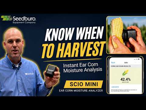 SCiO Mini Ear Corn Moisture Analyzer: Instant In-Field Moisture Testing