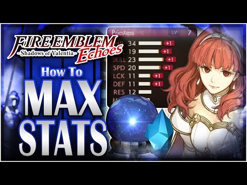 How To MAX STATS EASY in Fire Emblem Echoes - Astral Shard Tutorial!